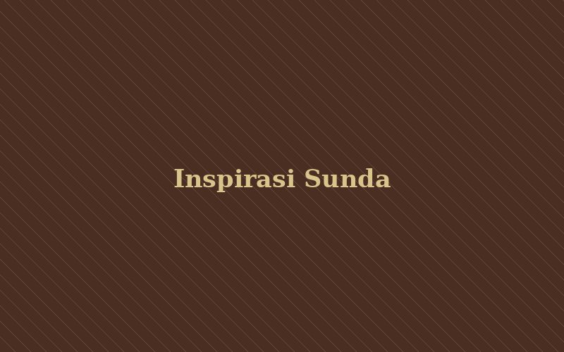 25 Inspirasi Pernikahan Adat Sunda untuk Momen Spesialmu